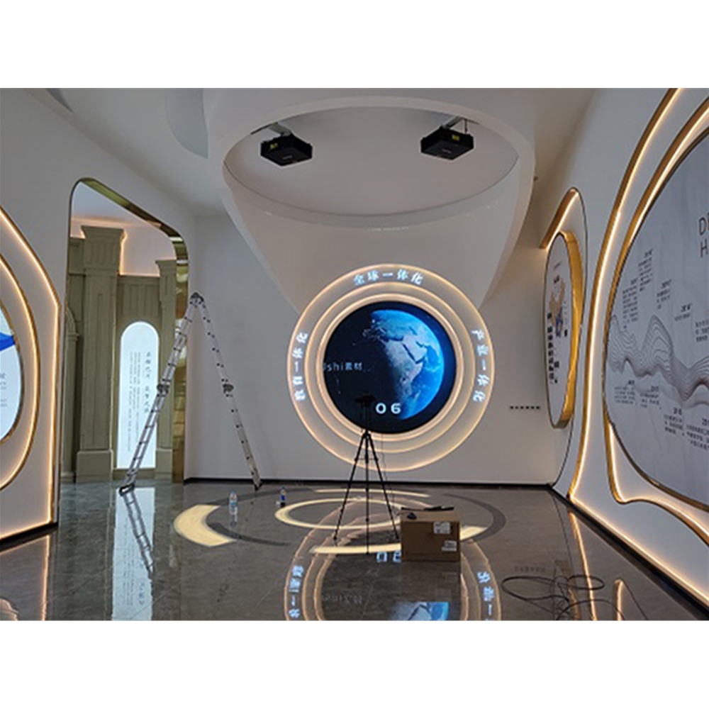 永川新鸥鹏巴川府售楼部展厅LED屏