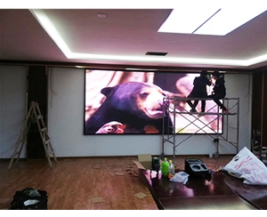 昆明某部队室内p2.5全彩屏